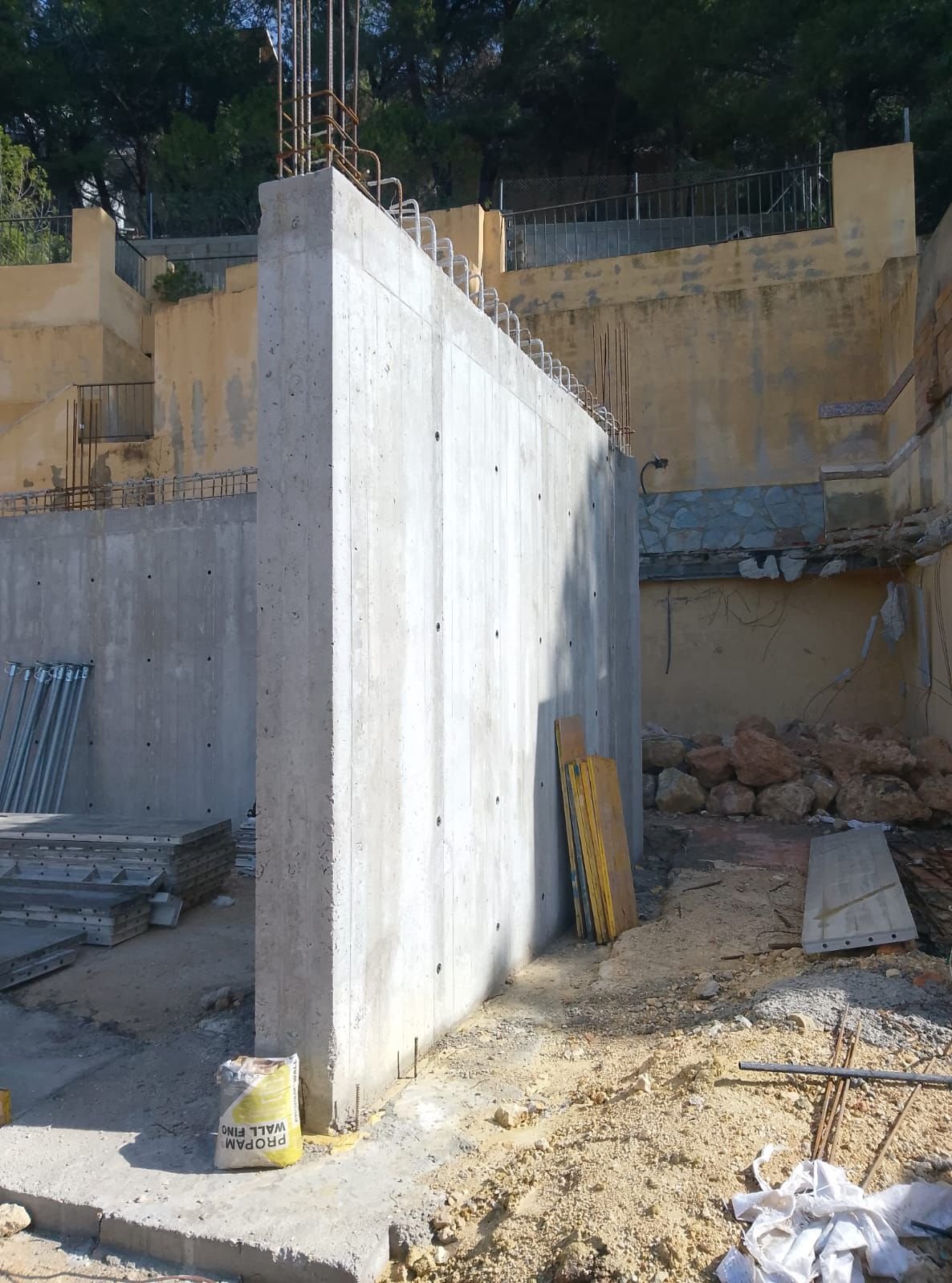 Obra en progreso de vivienda llave en mano — Masel Construcción